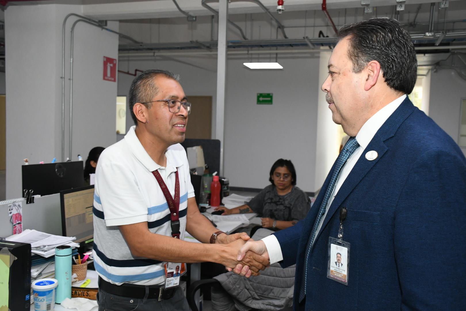 Saludamos a nuestras compañeras y compañeros que laboran en la Subdirección de Personal